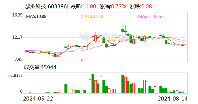 骏亚科技：为2家子公司已实际提供30753.42万元担保